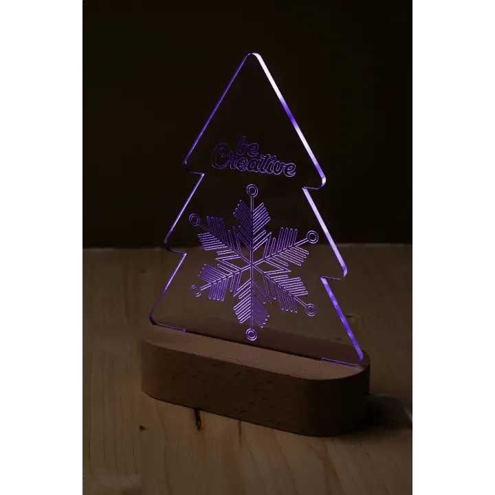 Christmas tree LED light trophy - AP716921 (ANDA#01T)